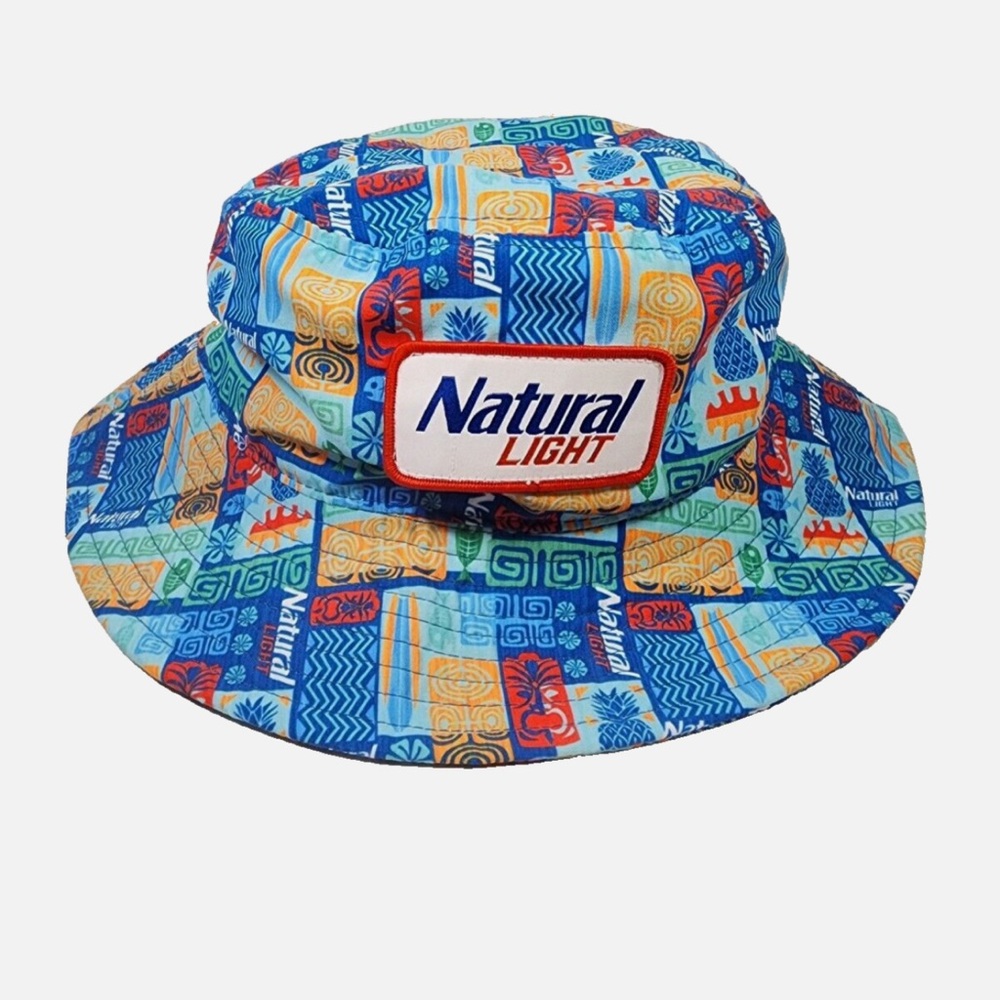 Natural Light Multi-Colored Bucket Hat